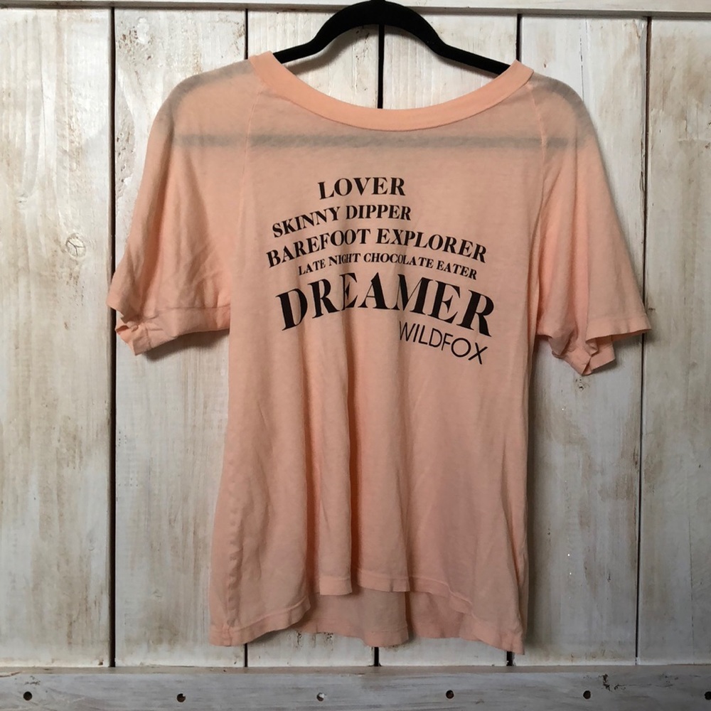 Wild fox soft t shirt